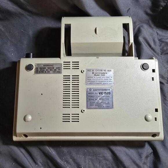 Used Commodore VIC-1520 Printer For Commodore 64 Untested - Picture 5 of 6